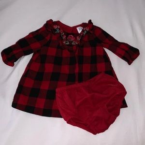 BABY GAP PLAID DRESS